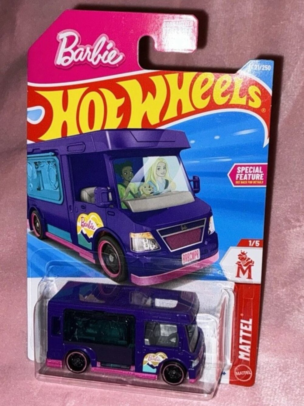 2026 Hot Wheels Mattel Series Barbie Dream Camper Purple 21/250